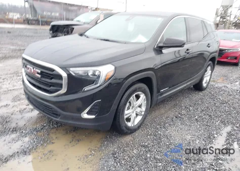 2020 GMC Terrain Fwd Sle from USA, damaged, VIN 3GKALMEV0LL332748